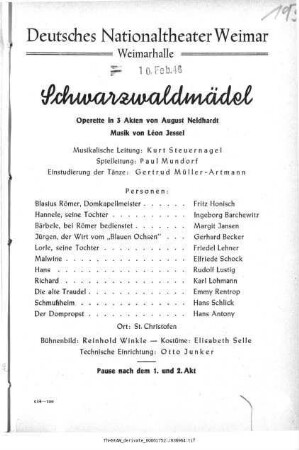 Schwarzwaldmädel