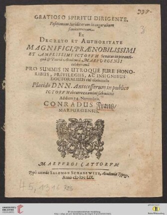 Positionum Iuridicarum inauguralium semicenturiam