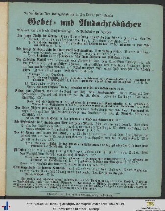 Verlagswerbung.