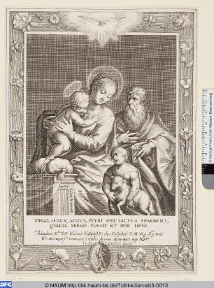 Heilige Familie mit dem Johannesknaben