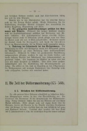 II. Die Zeit der Völkerwanderung (375-568)