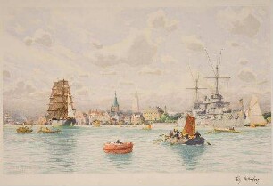 Kieler Hafenansicht