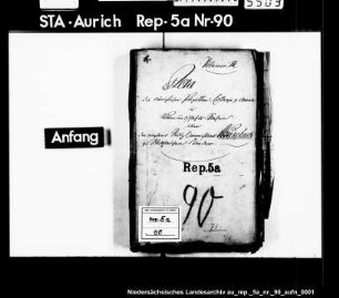 Vormundschaft über die Kinder des verstorbenen Justizrats Wenckebach