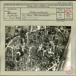Sobernheim, Senkrechtaufnahme