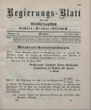 66. Ministerial-Bekanntmachung, das Ausschreiben einer Abgabe zur Verbandskasse der Viehbesitzer des Großherzogthums betreffend