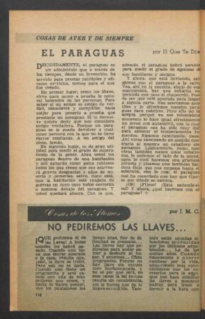 No pediremos las llaves ... : Cosas de los atomos