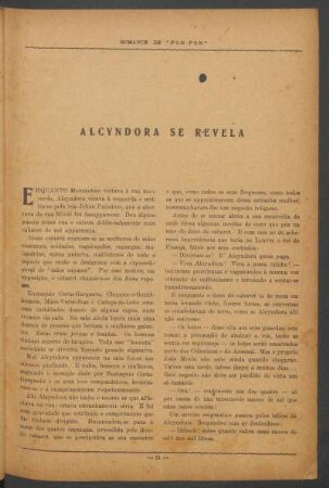 Alcyndora se revela