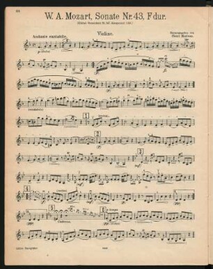 Violine[, KV 547]