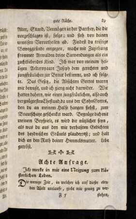 89-99, Achte Anfrage