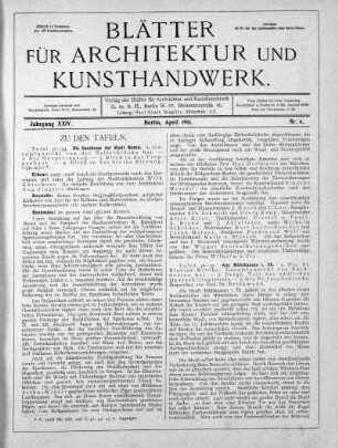 No. 4, April 1911