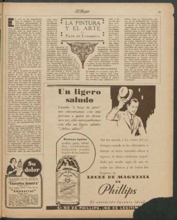 La pintura y el arte
