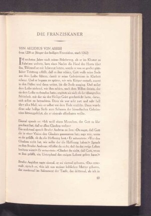 Die Franziskaner