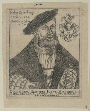 Bildnis des Georg Sabinvs