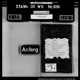Zivilstandsregister Warberg (Kanton Helmstedt)