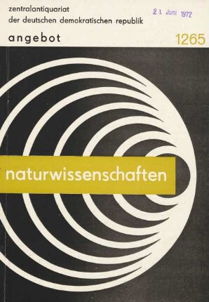 Nr. 1265: Naturwissenschaften