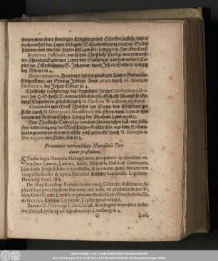 Proximis vernalibus Nundinis Deo dante prostabunt.