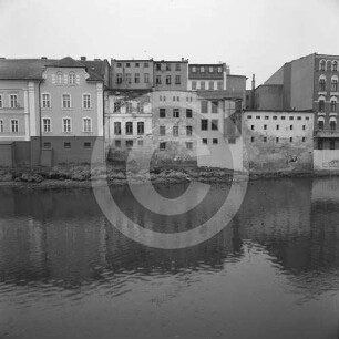 Mietshäuser am Mühlgraben in Oppeln