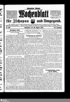 Wochenblatt für Zschopau und Umgegend : Zschopauer Tageblatt u. Anzeiger, 02