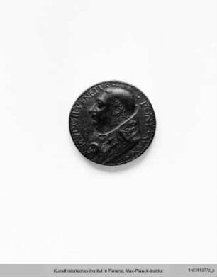 Medaille mit Bildnis Papst Paul II. Barbo