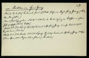 Stockhausen, Hans Georg von