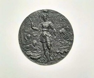 Allegorie aus einer Folge der Erdteile "Asien"