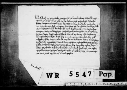 Markgraf Friedrich von Brandenburg verspricht Ulm und den anderen Städten seiner Einung das Geleit zur Frankfurter Herbstmesse.