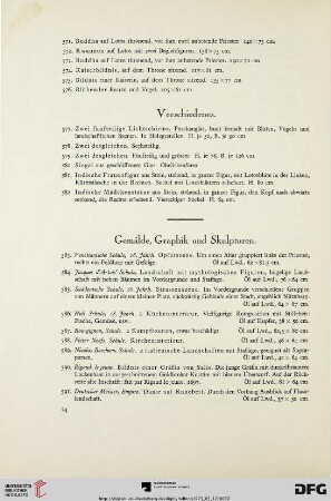 Verschiedenes (Nr. 577-582)