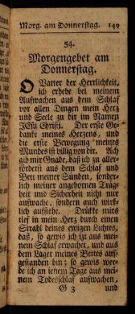 149-166, Donnerstag