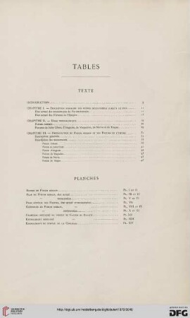 Tables