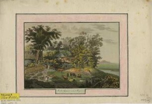 Ansicht der Gegend bei Meißen, Kupferstiche, 1794 : In der Gegend bey Meißen / nach Wagner. C. Wizani fec. - [S.l. , 1794. - 4 Kunstbl. : Kupferst. ; je Bl. 24 x 17 cm