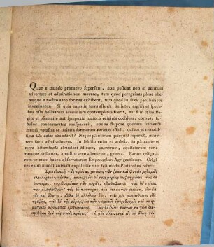 Curt Sprengel, Fac. Med. Sen., empedoclis commenta de protogaea illustraturus, B. C. J. Gora Poloni disp. inaug. ... indicit