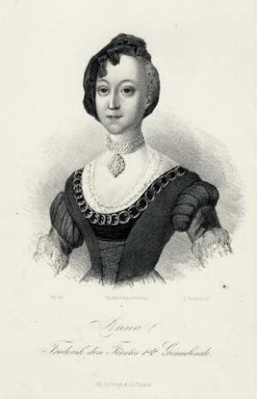 Bildnis von Anna (1487-1514), Herzogin von Schleswig-Holstein
