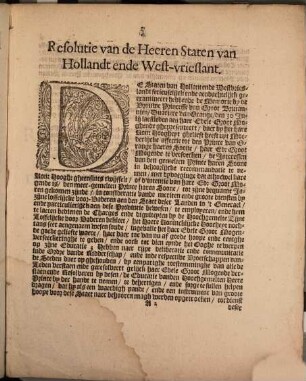 Resolutie Van de Edele Groot-Mogende Heeren De Heeren Staten van Hollant ende Westvrieslant, Ten regarde van het avancement van de Prins van Orange : Genomen den 25 September 1660