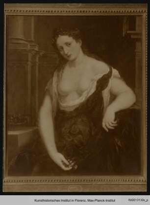 Bildnis einer Frau mit entblößtem Busen - La bella