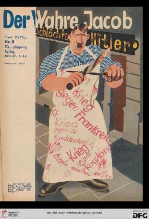 Nr. 5 (27. Februar 1932)