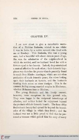 Chapter XV: The Hindoo Wife – The Mohammedan Mother