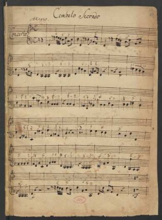 Cembalo II (ca. 1740)
