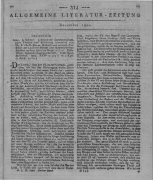 Sturm, K. C. G.: Lehrbuch der Landwirtschaft, nach Theorie und Erfahrung. Bd. 1. Specielle Landwirtschaft. Jena: Schmid 1819