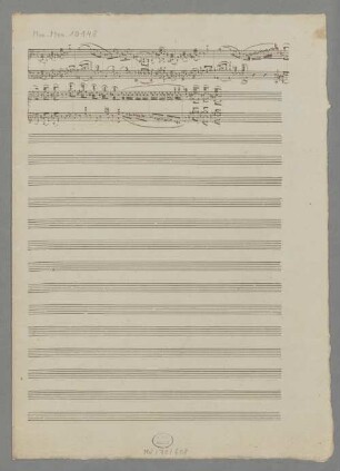 Keyboard pieces, pf, Es-Dur, Sketches. Fragments - BSB Mus.ms. 10148 : [without title?]