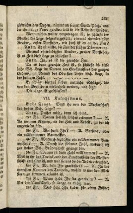 231-233, VII) Katechismus.