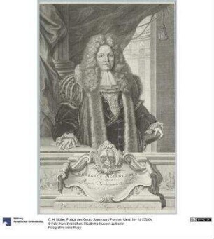Porträt des Georg Sigismund Poemer