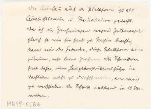 Achteckiges Landhaus Monatskonkurrenz März 1924: Erläuterungstext