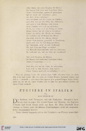 8: Zugtiere in Italien