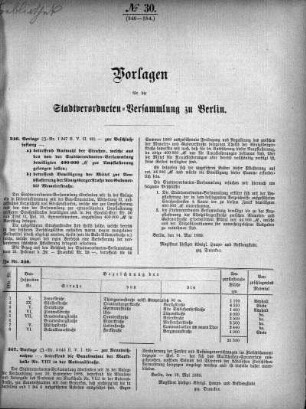 No. 30 (346-354), 25. Mai 1889