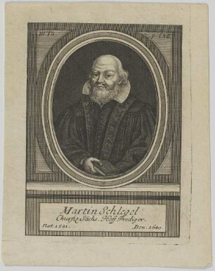 Bildnis des Martin Schlegel