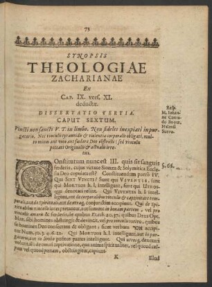 Dissertatio Tertia.