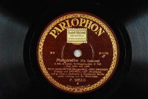 Margarethe : 5. Akt, 6. Szene, Gefängnisszene, II. Teil; "Auf, eilet, auf, eilet" / (Ch. Gounod)