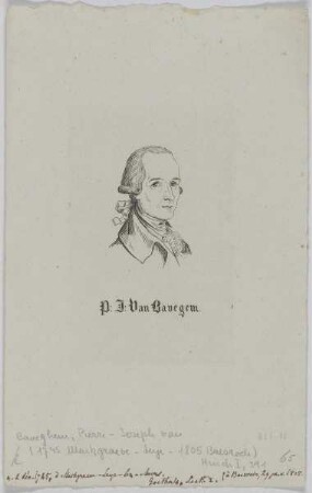 Bildnis des Pierre Joseph van Baveghem
