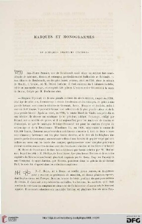 4: Marques et monogrammes de quelques amateus célèbres