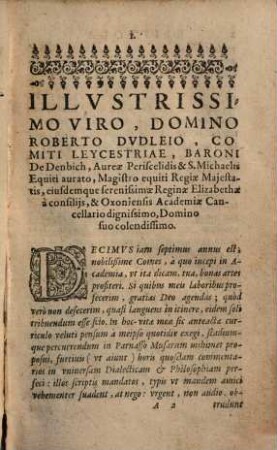 Summa veterum interpretum in universam dialecticam Aristotelis : quam vere falsove Ramus in Aristotelem invehatur, ostendens ...